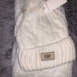 UGG hat and scarf